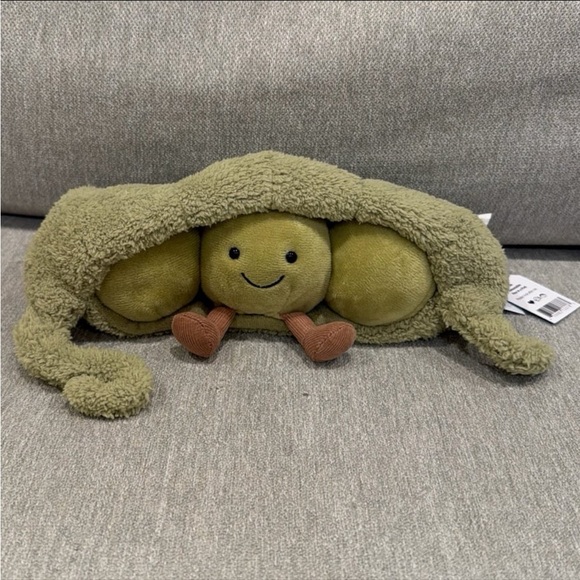 Jellycat Other - Authentic Retire! Jellycat amuseable pea in a pod / Jellycat Pea in a Peapod